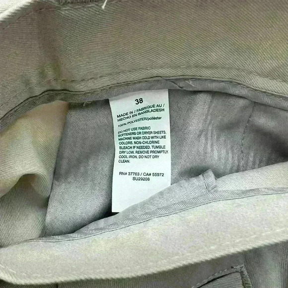 PGA Men’s Khaki Golf Shorts Size 38 - Picture 4 of 5